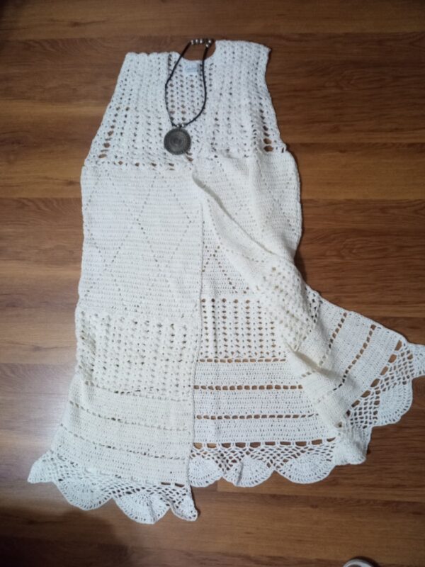 chaleco crochet, tejido de hilo, chaleco tejida, chaleco de hilo