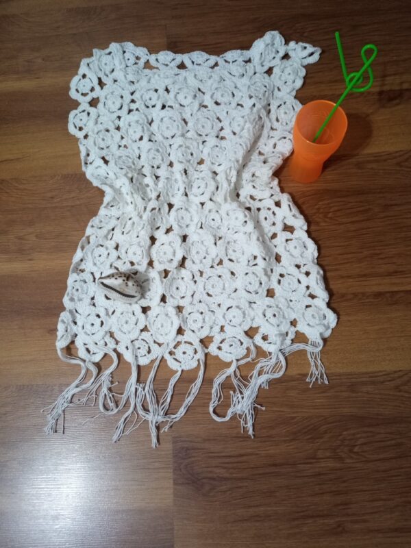 chaleco crochet, tejido de hilo, chaleco tejida, chaleco de hilo