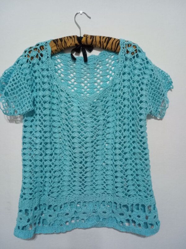 remera tejida, crochet