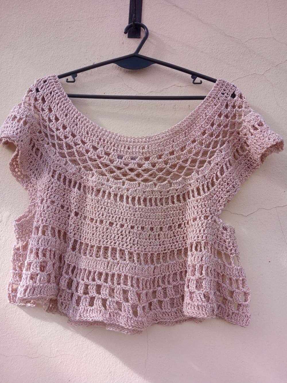 remera tejida, crochet