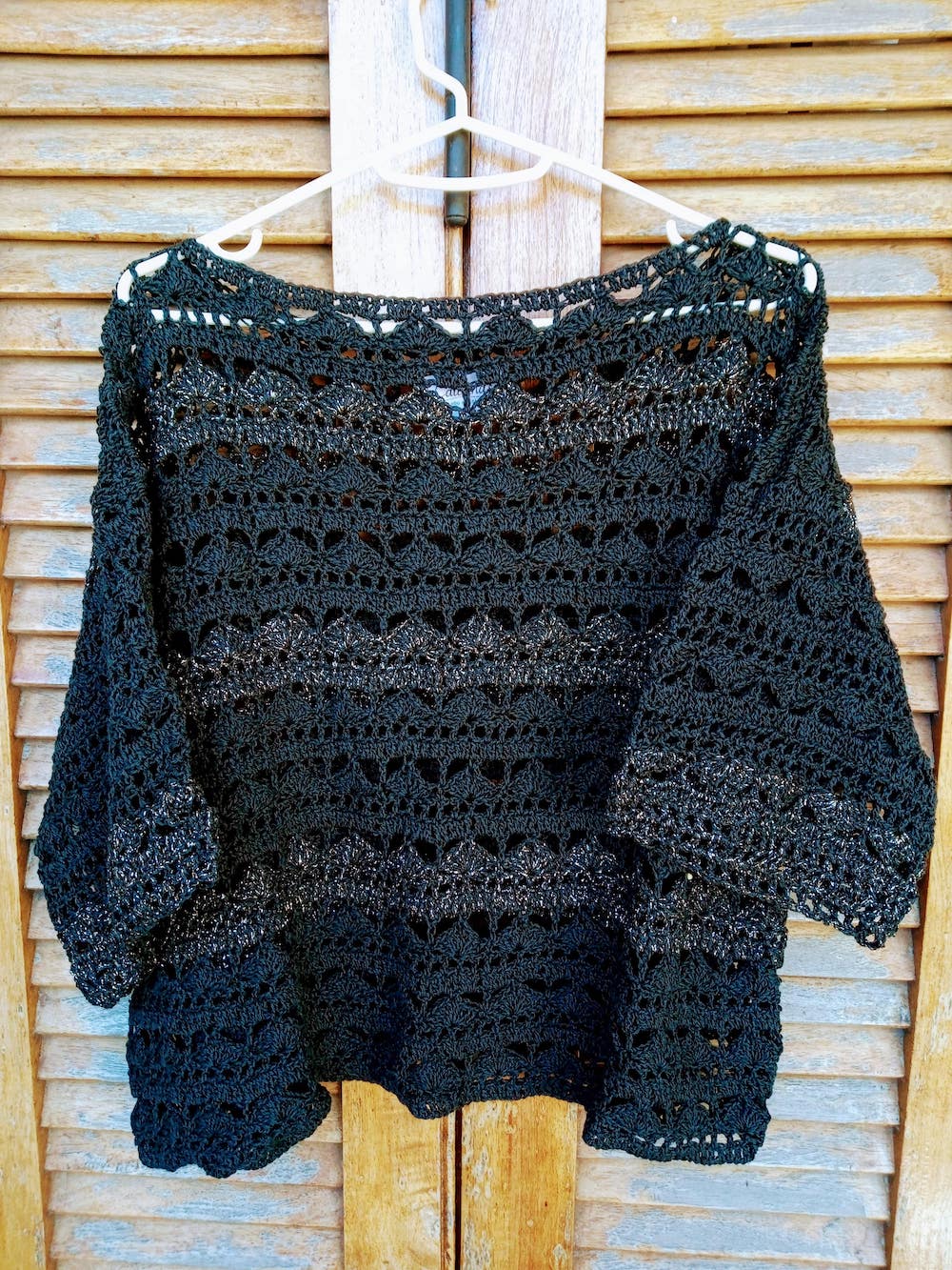 sweater crochet, tejido de hilo, sweater tejida, sweater de hilo