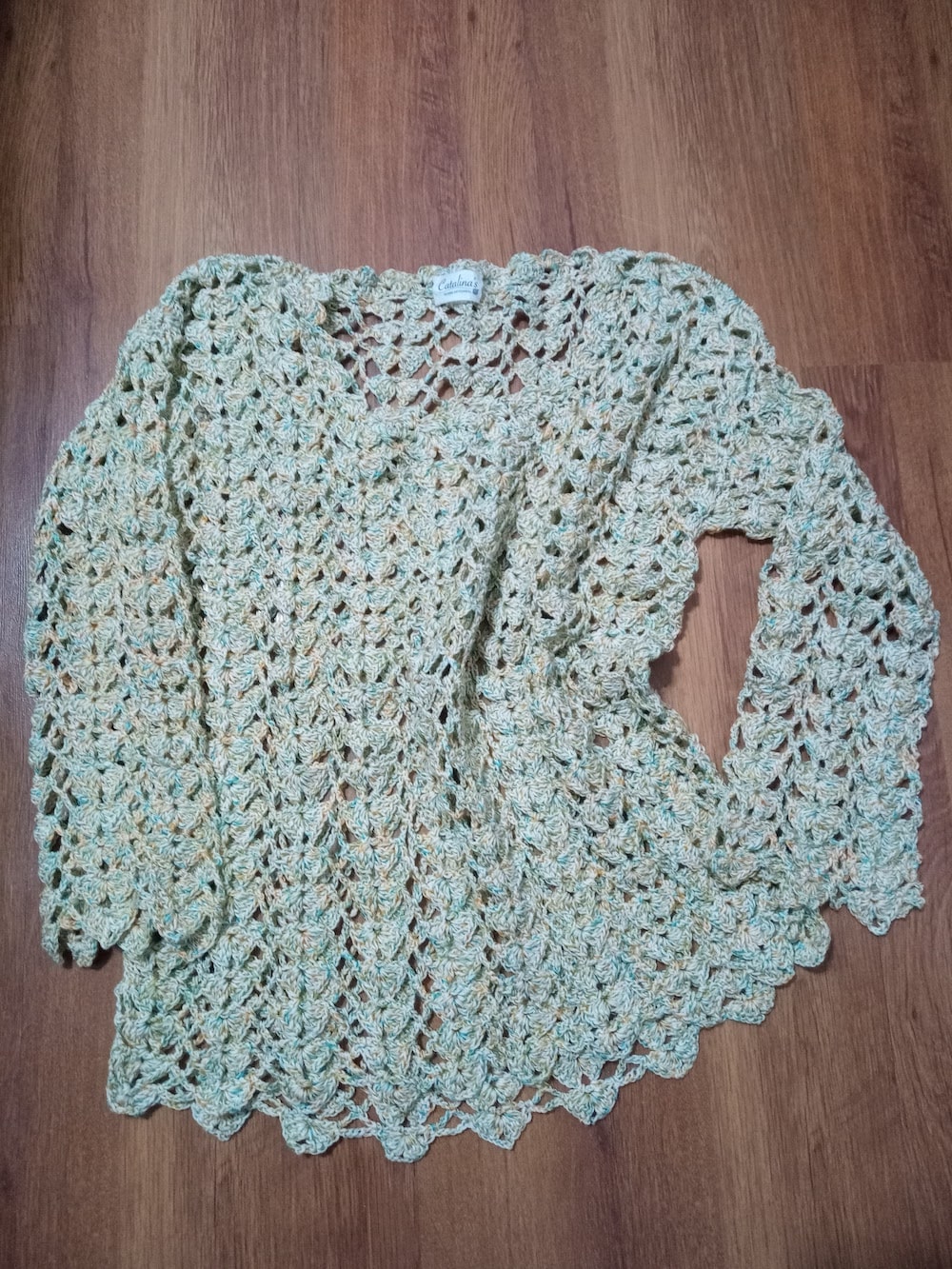 remera tejida, crochet