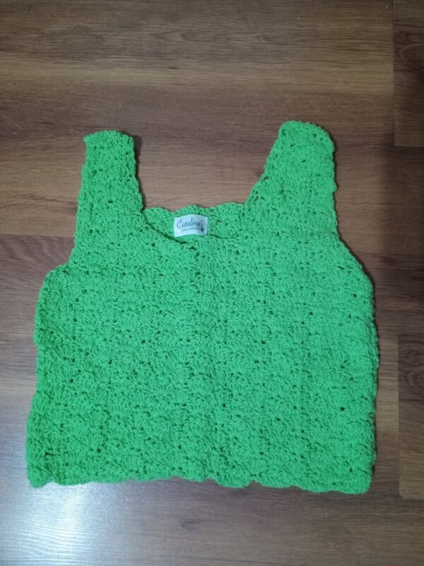 top crochet, tejido de hilo, top tejida, top de hilo