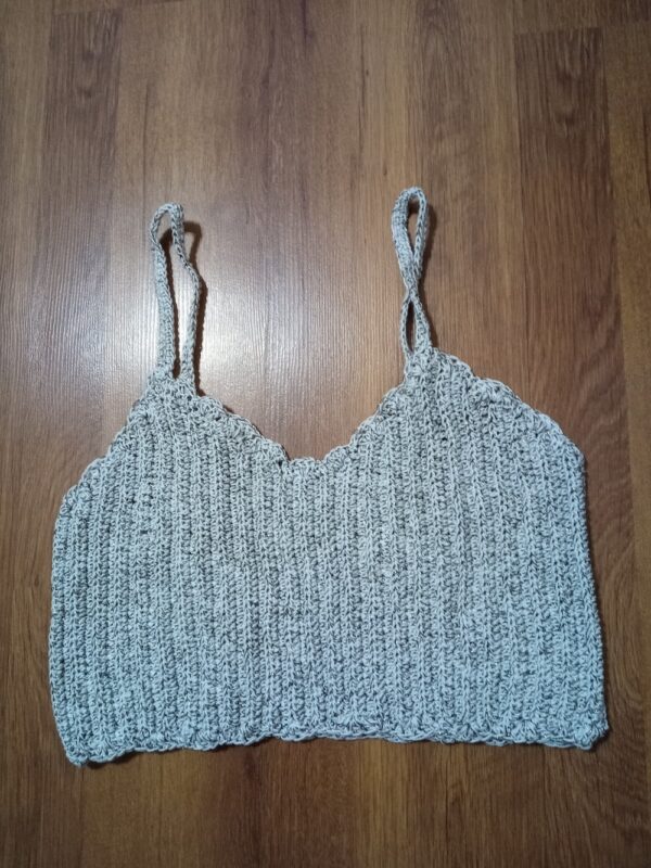 top crochet, tejido de hilo, top tejida, top de hilo