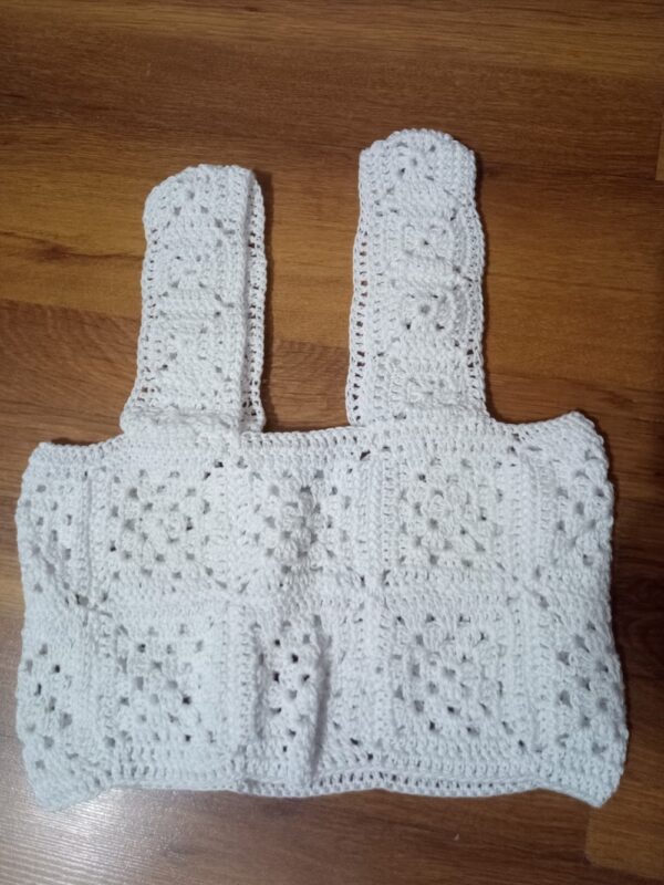 top crochet, tejido de hilo, top tejida, top de hilo