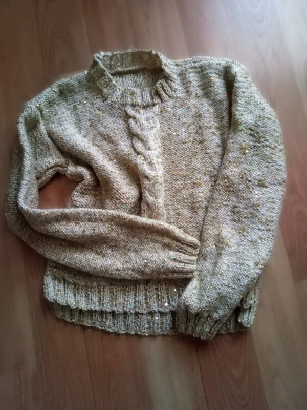 Sweater destellos de luz